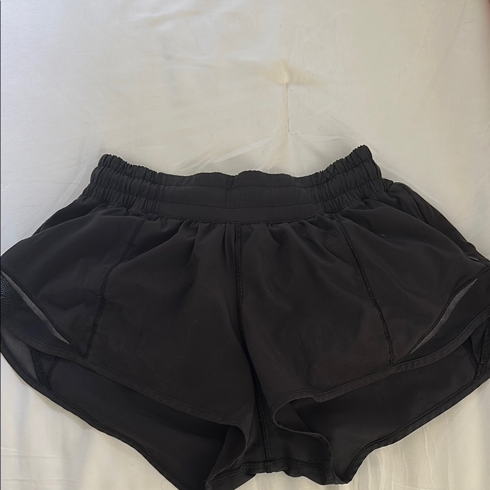 Women's Black Athletic Shorts